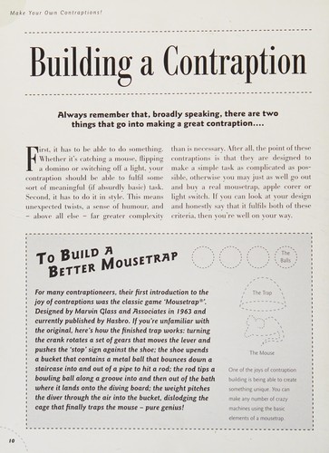 Cover of Make your own contraptions