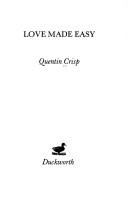 Cover of Love made easy
