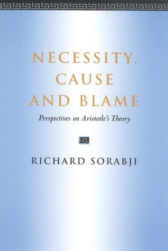 Cover of Necessity, cause, and blame