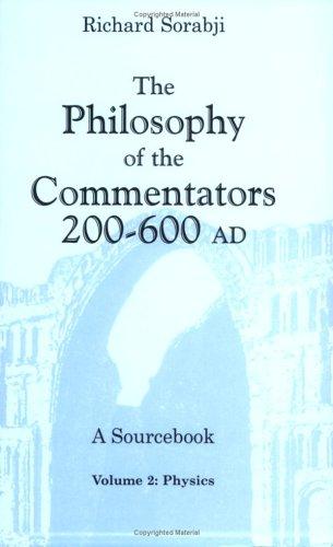 Cover of The Philosophy of the Commentators, 200-600 AD