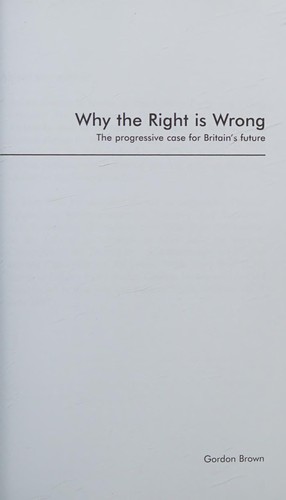 Cover of FABIAN IDEAS 626 : WHY THE RIGHT IS WRONG