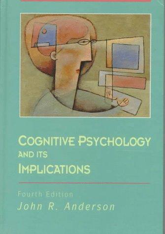 Cover of Cognitive psychology and its implications