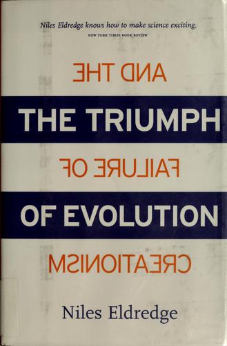Cover of The triumph of evolution