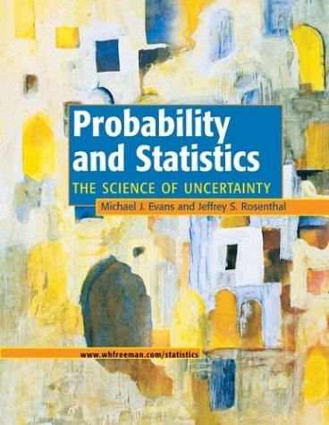 Cover of Probability and statistics