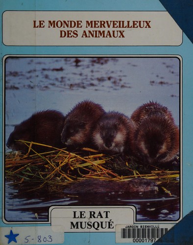 Cover of Le rat musqué