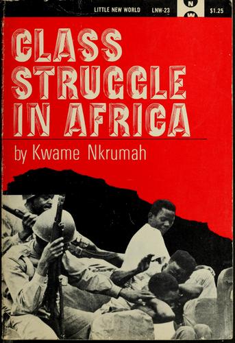 Cover of Class struggle in Africa
