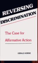 Cover of Reversing discrimination