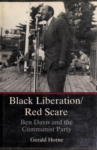Cover of Black liberation/red scare