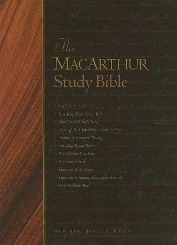 Cover of The MacArthur Study Bible, NKJV