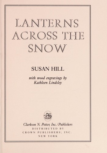 Cover of Lanterns across the snow