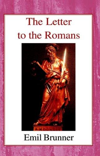 Cover of The letter to the Romans