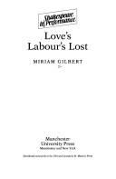 Cover of Love's labour's lost