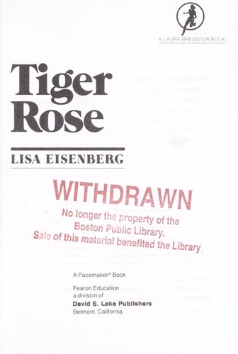 Cover of Tiger Rose