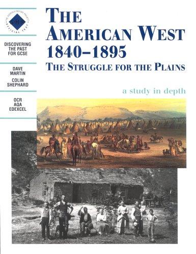 Cover of The American West 1840-1895