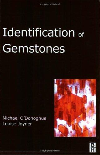 Cover of Identification of gemstones