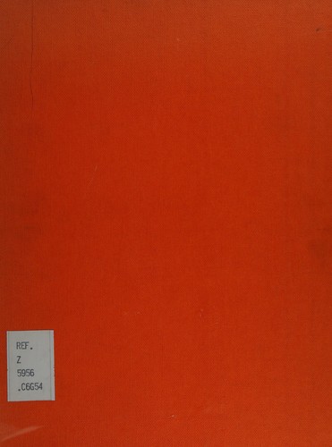 Cover of The British comic catalogue, 1874-1974