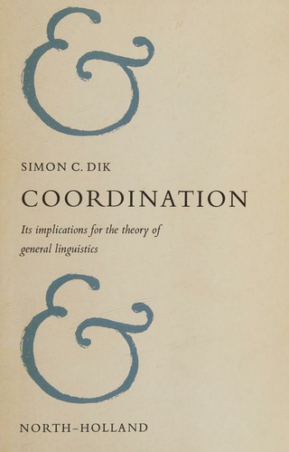 Cover of Coordination