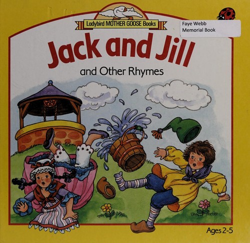 Cover of Jack and Jill and Other Rhymes