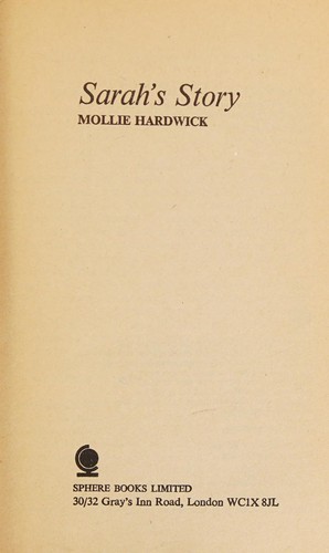 Cover of Sarah's Story