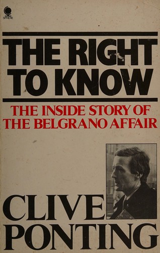 Cover of The Right to Know
