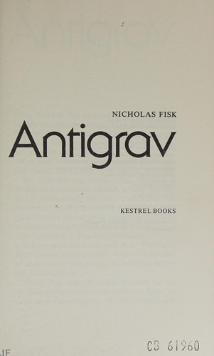 Cover of Antigrav