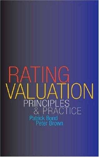 Cover of Rating Valuation Principles & Practice