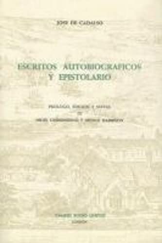 Cover of Escritos autobiográficos y epistolario