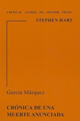Cover of Gabriel Garca Marquz Crnica De Una Muerte Anunciada
