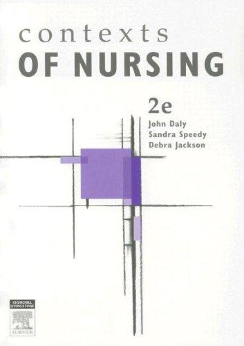 Cover of Contexts of Nursing