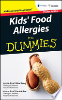 Cover of Kid's Food Allergies For Dummies