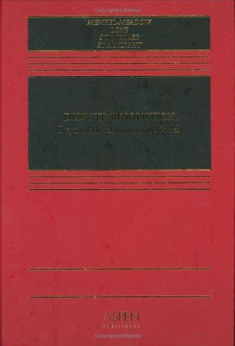 Cover of Dispute resolution