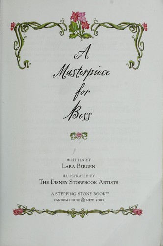 Cover of A Masterpiece for Bess
