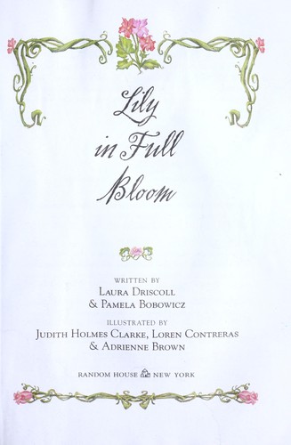 Cover of Lily in full bloom