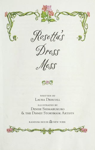 Cover of Rosetta's Dress Mess