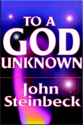 Cover of To A God Unknown