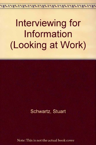 Cover of Interviewing for Information