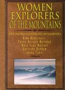 Cover of Women explorers of the mountains