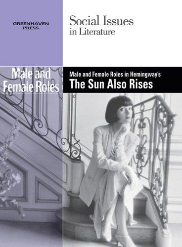 Cover of Male and female roles in Ernest Hemingway's The sun also rises