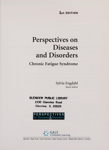 Cover of Chronic fatigue syndrome