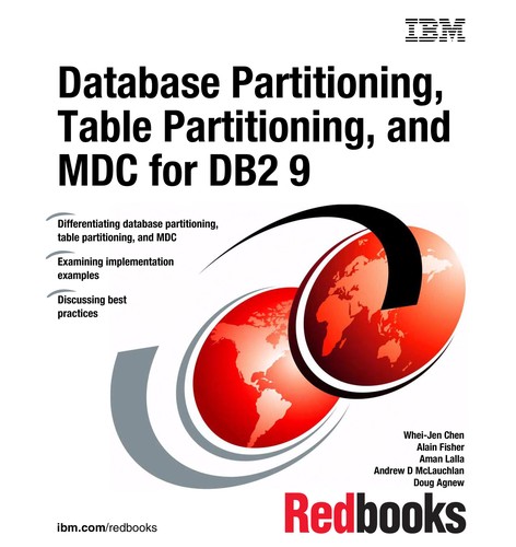 Cover of Database partitioning, table partitioning, and MDC for DB2 9