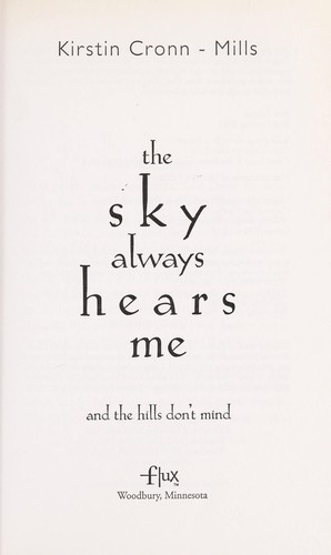 Cover of The sky always hears me