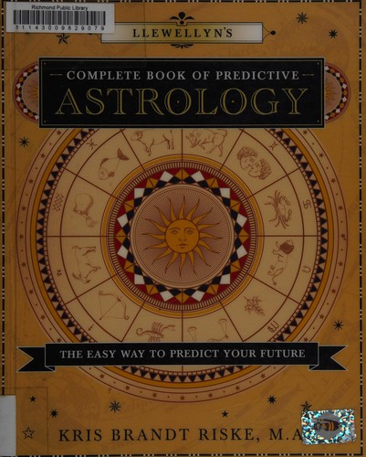 Cover of Llewellyn's complete book of predictive astrology