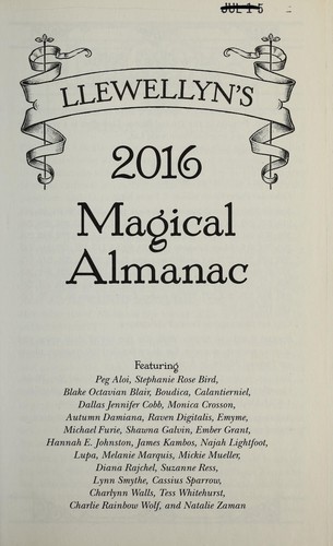 Cover of Llewellyn's 2016 magical almanac