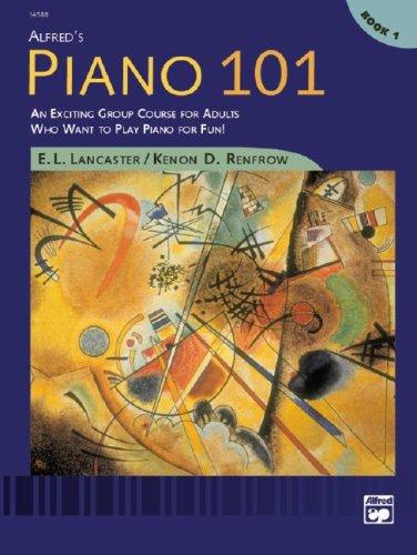 Cover of Alfred's Piano 101, Bk 1
