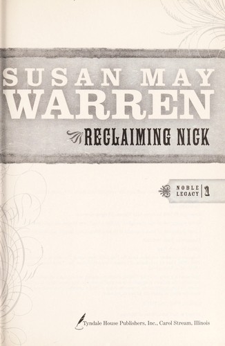 Cover of Reclaiming Nick