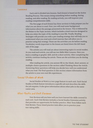 Cover of Access social studies