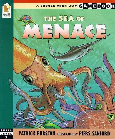 Cover of The Sea of Menace (Walker Gamebooks (Skill Level 2))