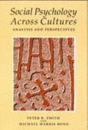 Cover of Social Psychology Across Cultures