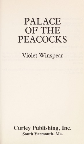 Cover of Palace of the peacocks