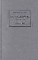 Cover of Georges Bataille